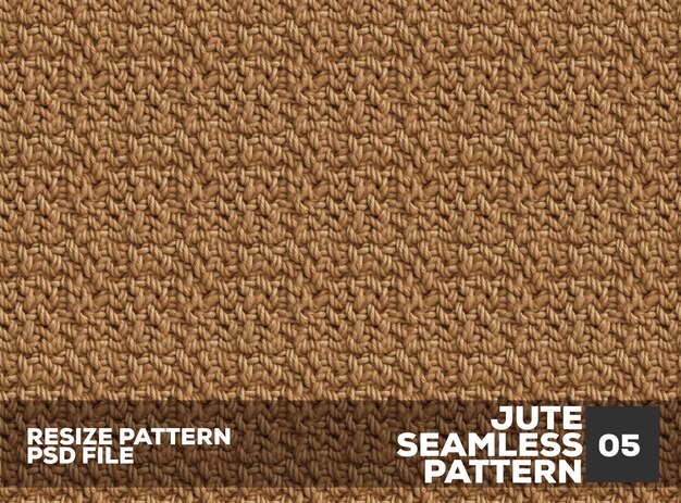 Jute seamless background