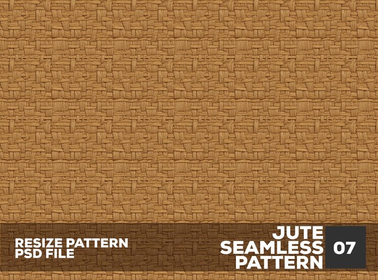 PSD jute seamless background
