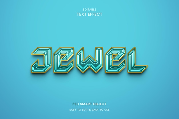 Juweel 3d-teksteffect