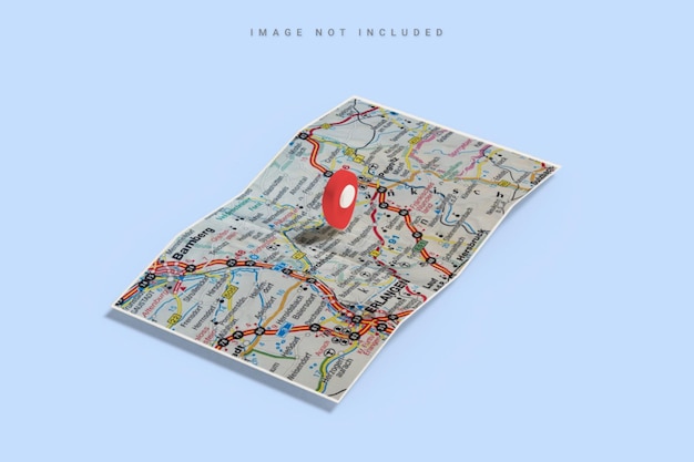 Kaartmodelontwerp met 3D-pin
