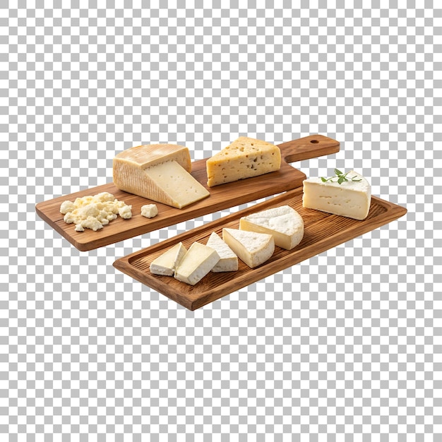 Kaaskeuze op houten planken