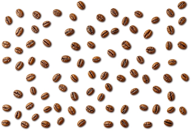 Kaffebønner mønsterdesign