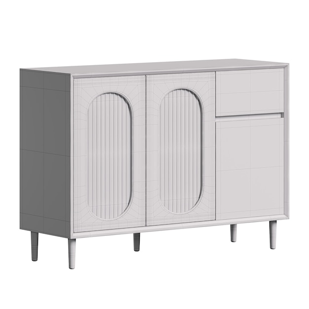 Kaksi erilaista puukalustetyyliä, moderni design, moderni tyyli, minimalistinen ulkoasu, värikäs design, sänky ilman taustaa, erilainen design, PNG, valkoinen tausta, eristetty abstrakti 3d-malli