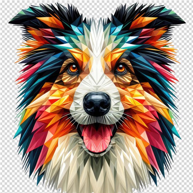 PSD kaleidoscopic wildlife design