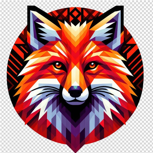 PSD kaleidoscopic wildlife design