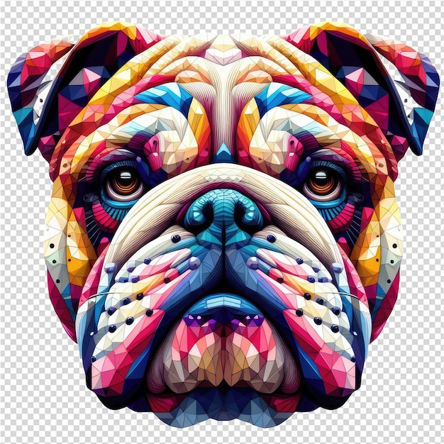 PSD kaleidoscopic wildlife design