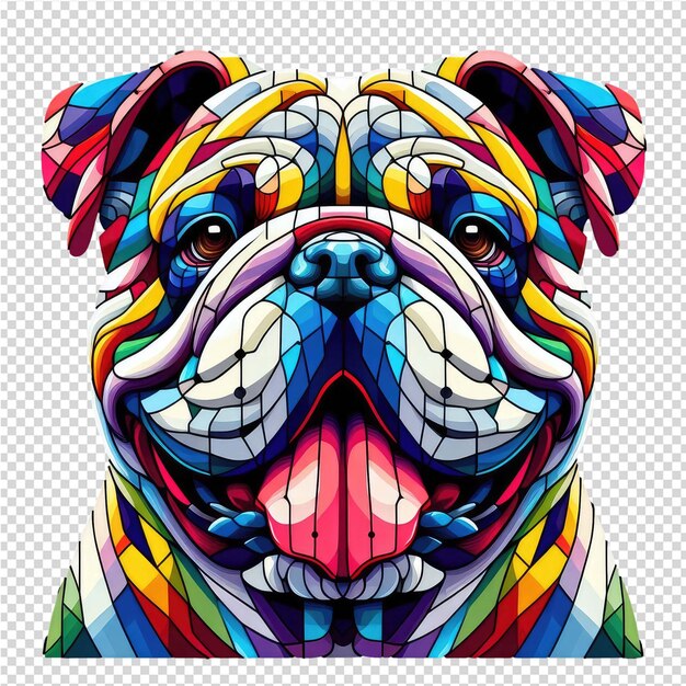 PSD kaleidoscopic wildlife design