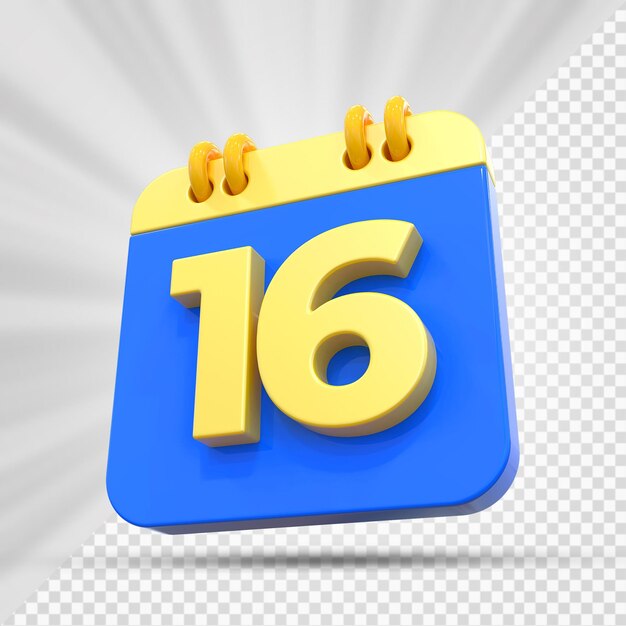 Kalenderdatum 16