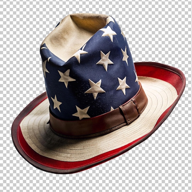 PSD kapelusz z motywem amerykańskiej flagi