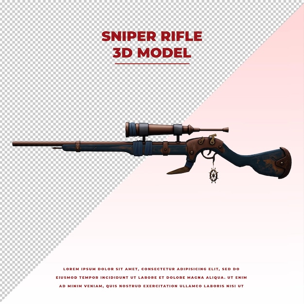 karabin snajperski broń pistolet