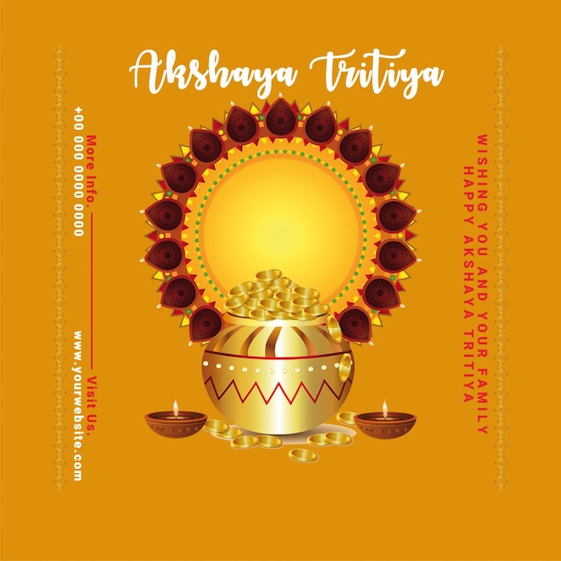 Karta Z Okazji święta Akshaya Tritiya