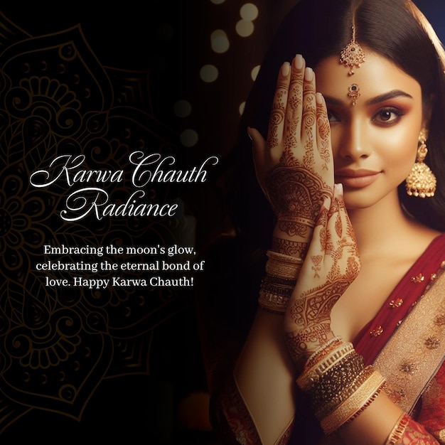 Karwa chauth socialemediapost