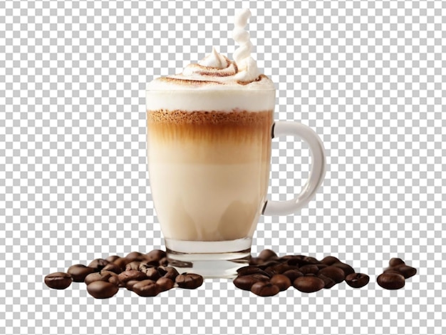 PSD kawa latte png