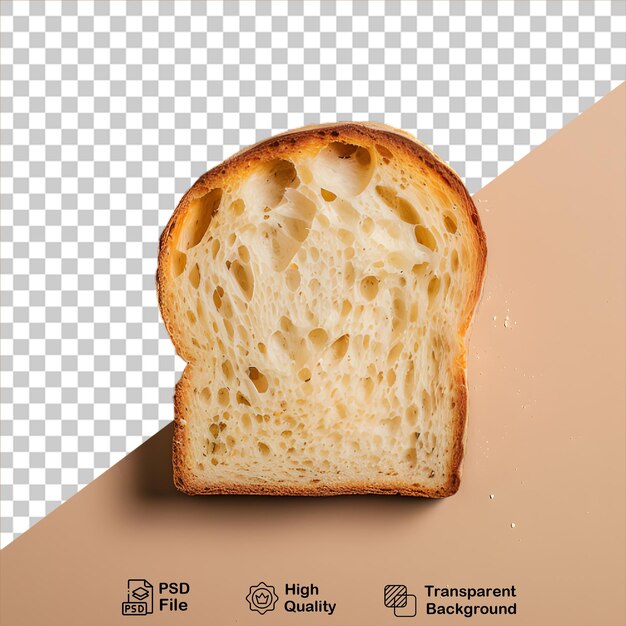 Kawałek Chleba Izolowany Na Przezroczystym Tle Zawiera Plik Png