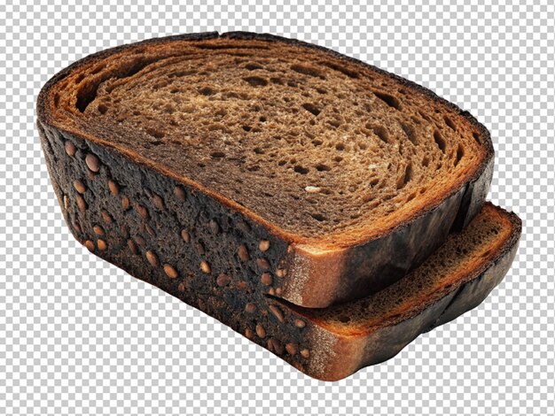 PSD kawałki czarnego chleba