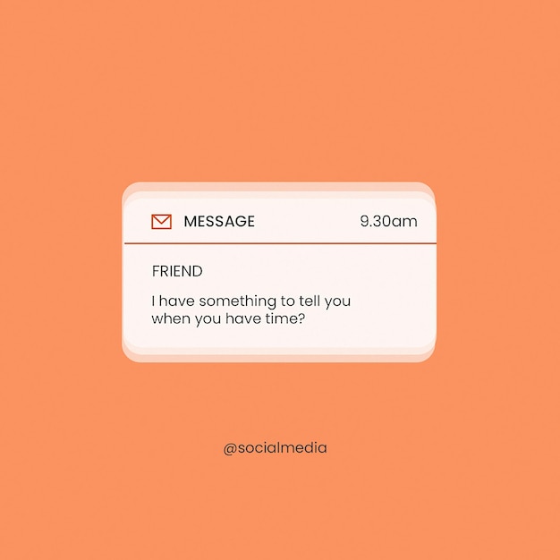 kennisgeving herinnering instagram post sjabloon psd ontwerp lay-out vierkant sociale media