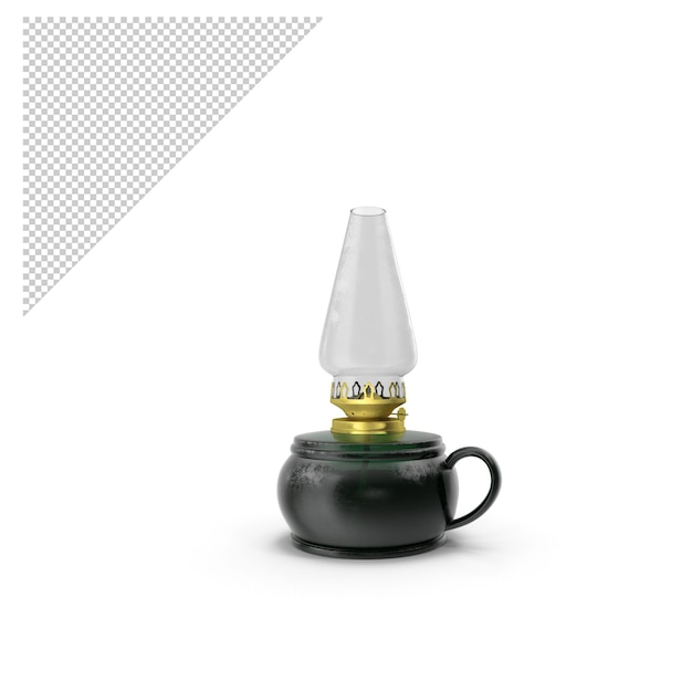 PSD kerosene lamp png