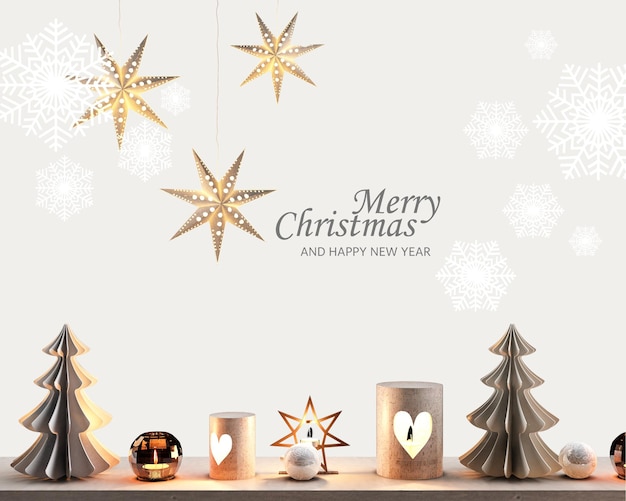 Kerst decoratief ontwerp