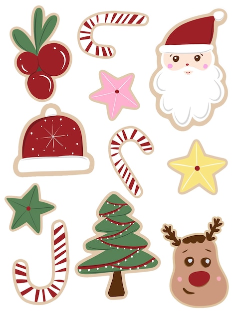 PSD kerst illustraties