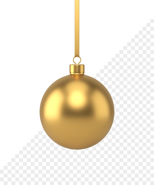 PSD kerstbal 3d-pictogram