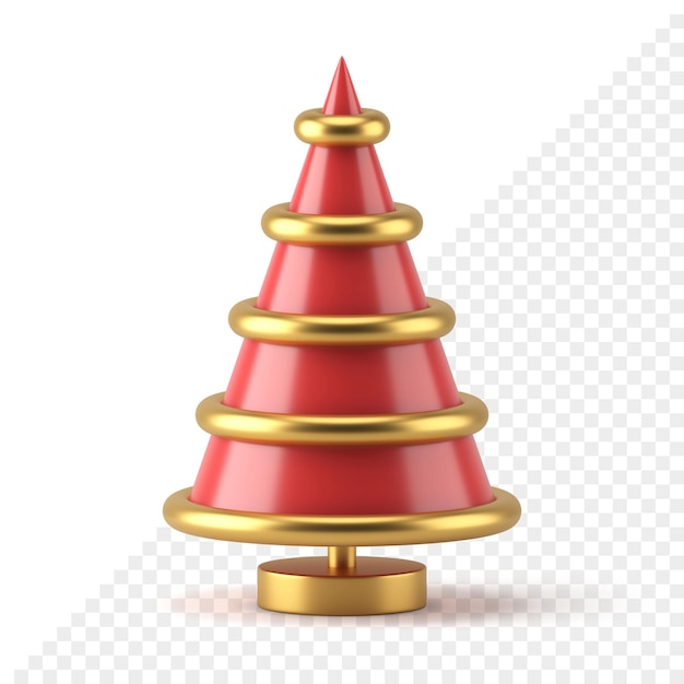 Kerstboom 3d-pictogram