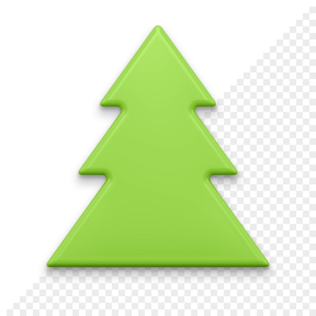 Kerstboom 3D-pictogram