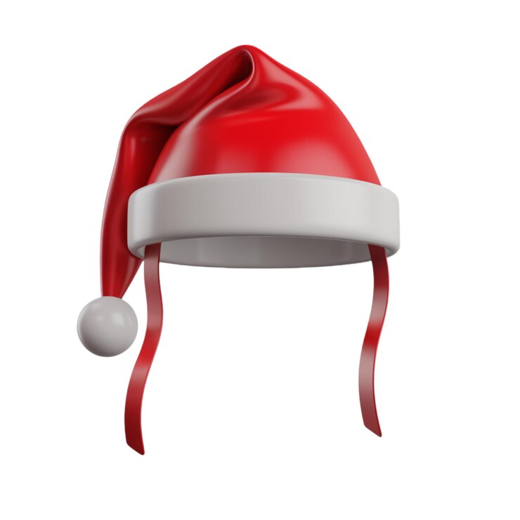 PSD kerstman cap png