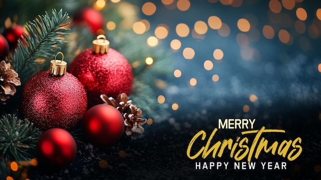 Kerstmis en gelukkig nieuwjaar achtergrond