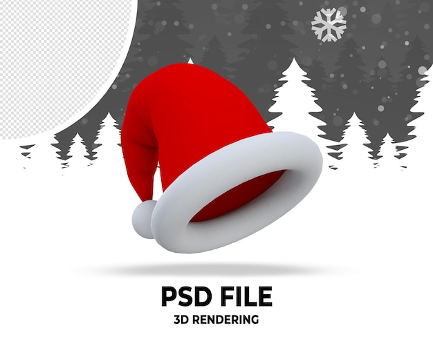 Kerstmuts 3d