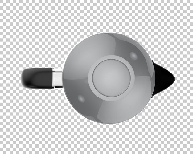 PSD 背景に隔離されたケトル 3d レンダリングイラスト