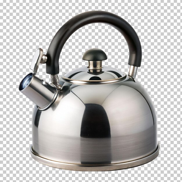 Kettle isolated on transparent background