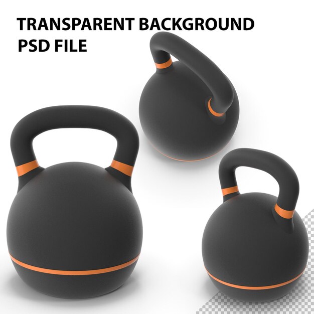 PSD kettlebell-gewicht png