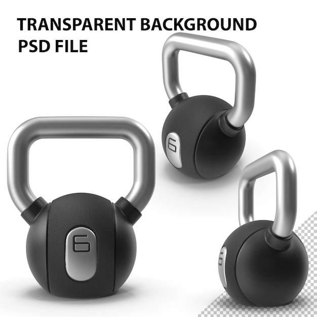 Kettlebells 6 kg png