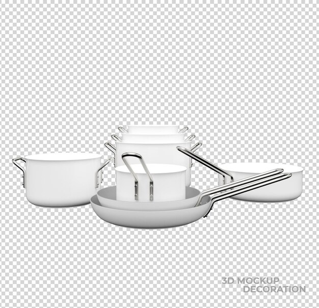 Keuken accessoires decoratie geïsoleerd