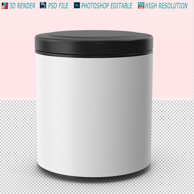 Keukenpot 3D PSD