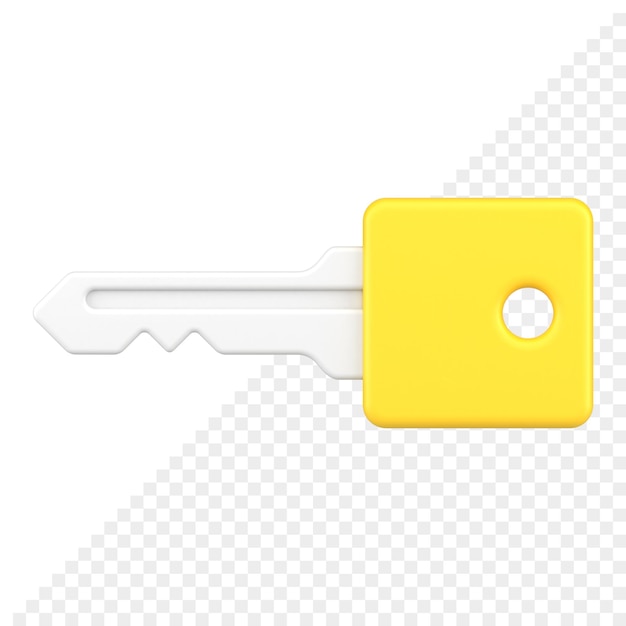 Key 3d icon