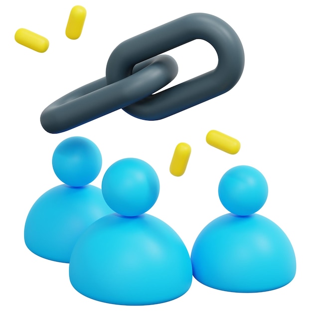 key 3d render icon illustration