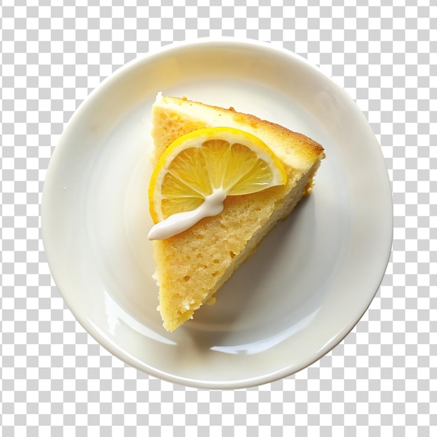 PSD torta di lime isolata su uno sfondo trasparente