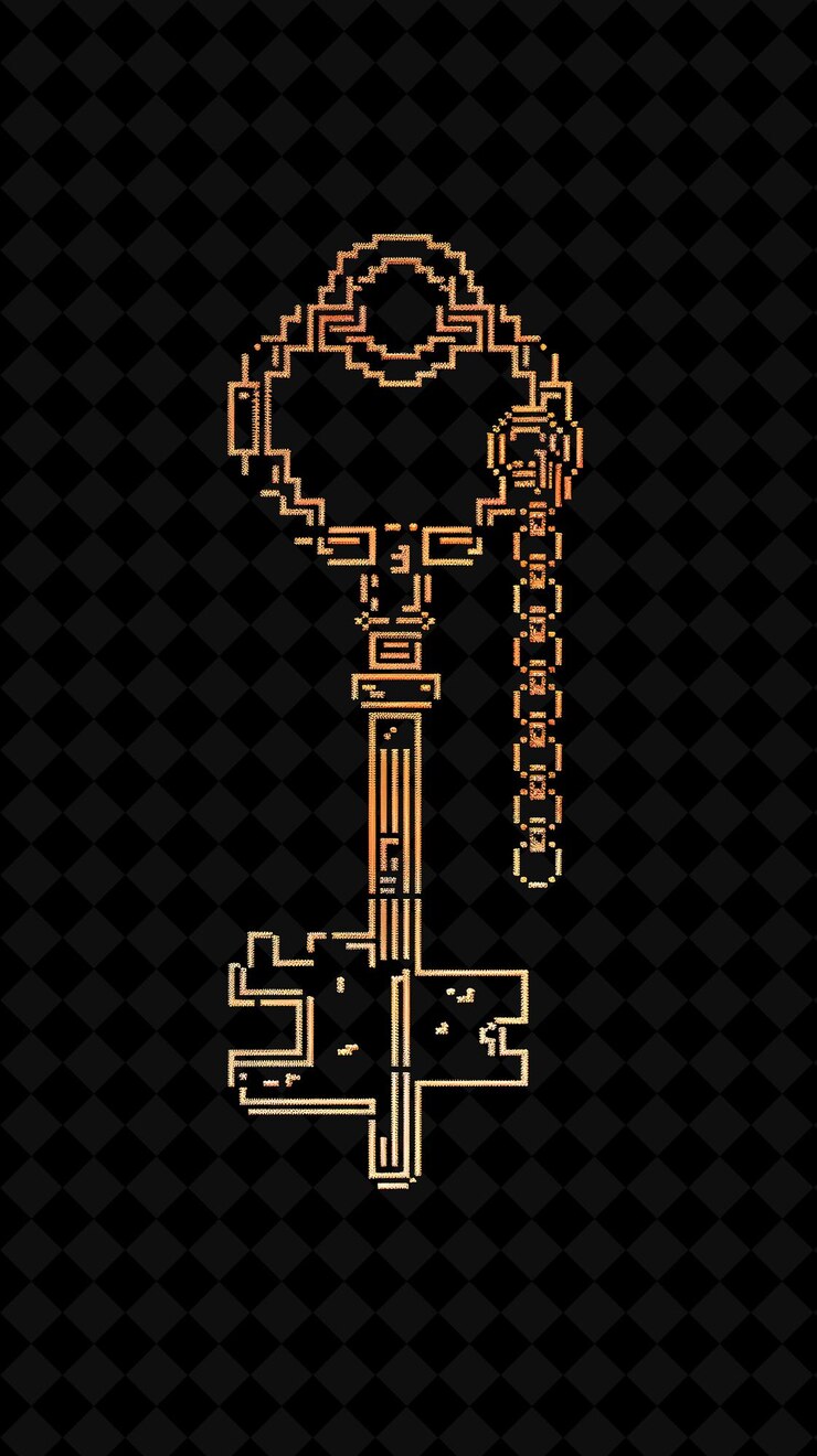PSD key with key that says key