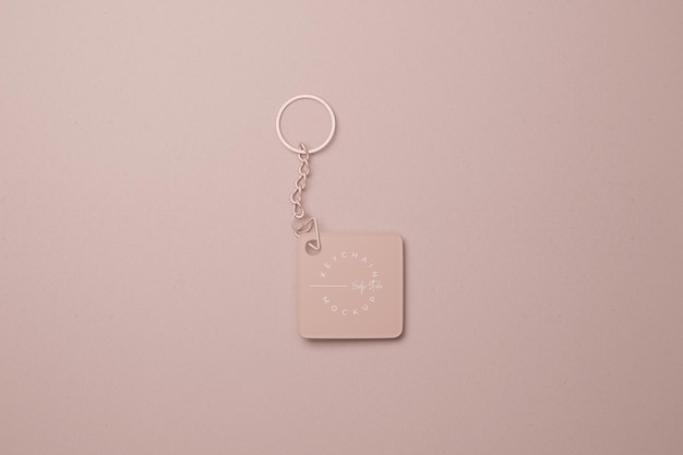 Keychain mockup