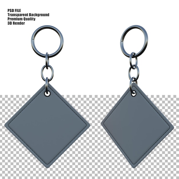 Keychain with ring