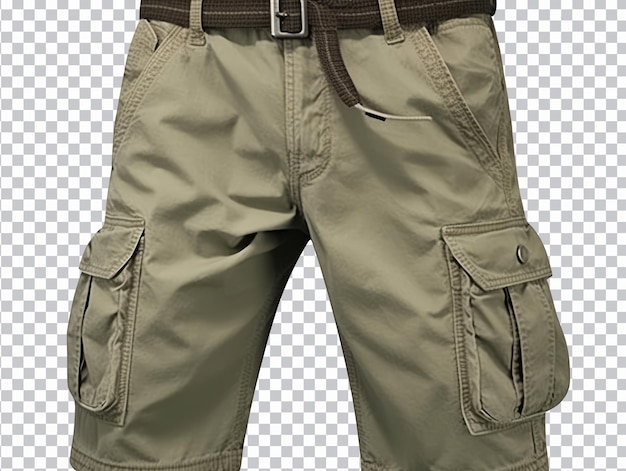 PSD khaki men shorts png