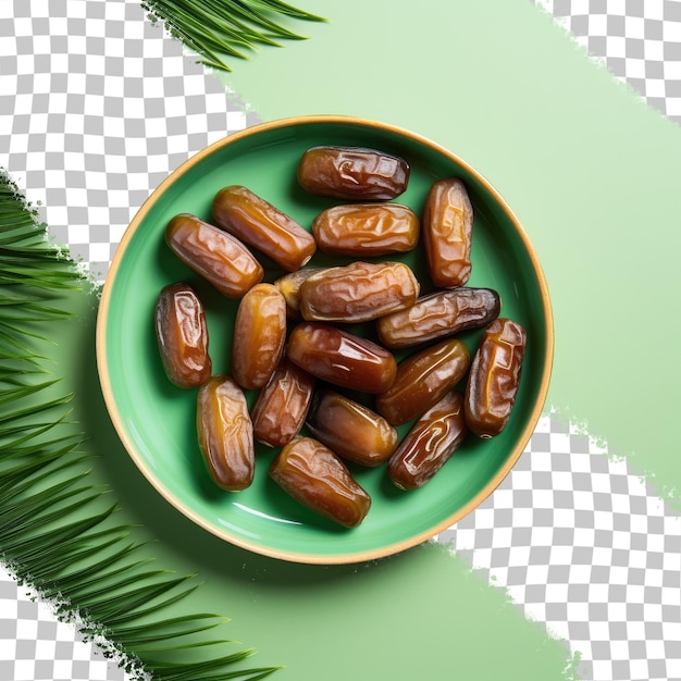 PSD khalas date palm is a middle eastern date typically eaten during ramadan transparent background