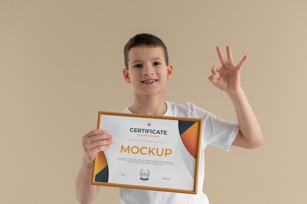 Kid met certificaatmodel