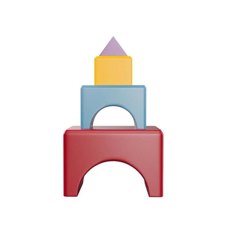 PSD kid toys 3d illustration