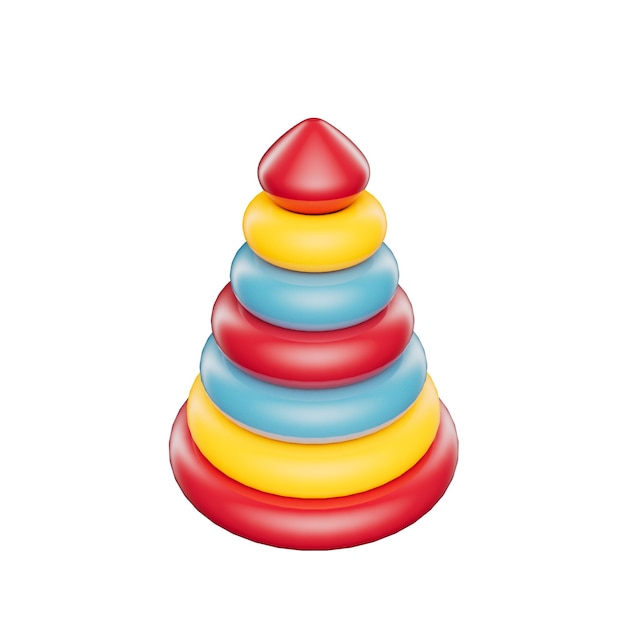 kid toys 3d illustration