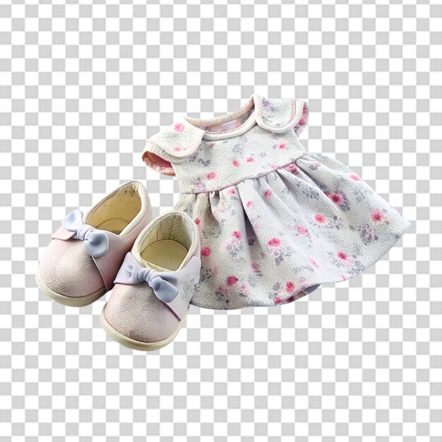 Kids dress isolated on transparent background