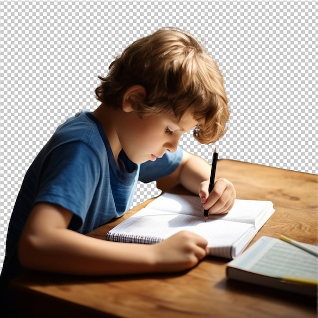 PSD kinderen studeren en leren