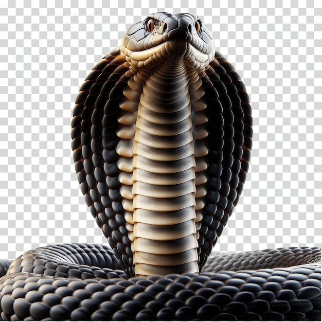 King cobra snake transparent background