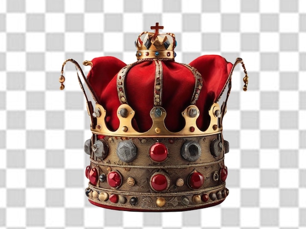 PSD king hat png